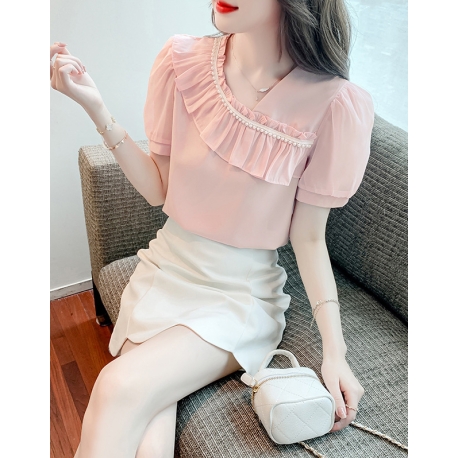 blouse  wanita korea T7877