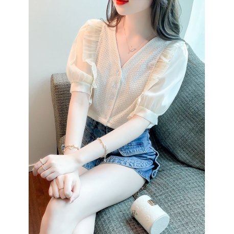 blouse wanita korea T7799