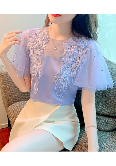 blouse wanita korea T7894
