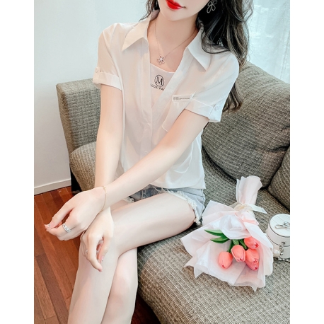 blouse wanita korea T7895