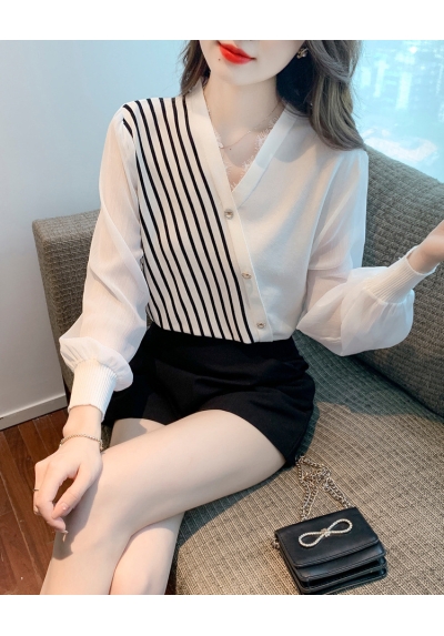 blouse wanita lengan panjang T7901