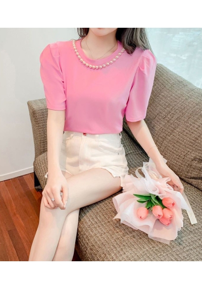 blouse wanita korea T7743