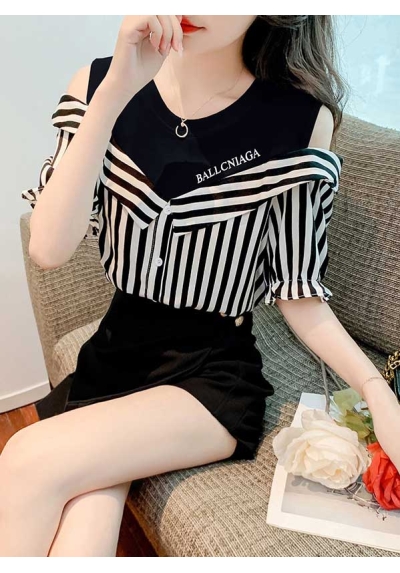 blouse wanita korea T7912