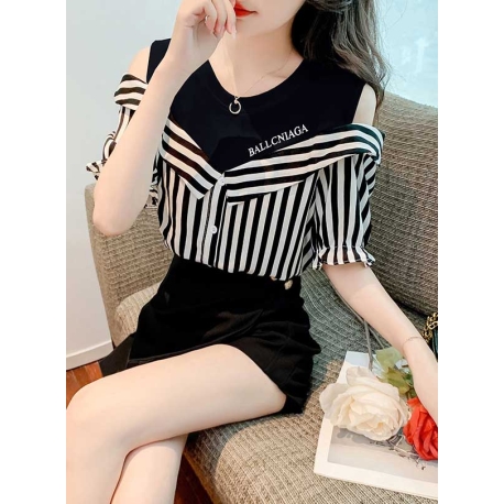blouse wanita korea T7912