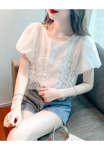 blouse wanita korean style T7918