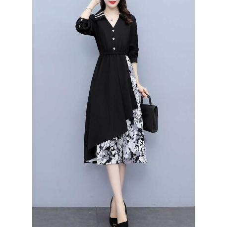 dress wanita korea import D7761