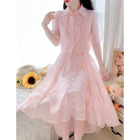 dress wanita korea import D7765