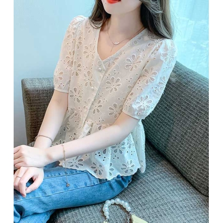 blouse wanita korea T7910