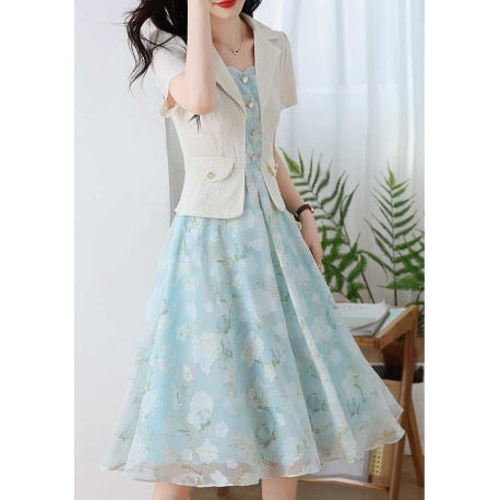 dress wanita korea import D7765