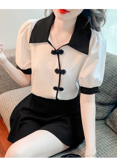 blouse wanita korea T7929