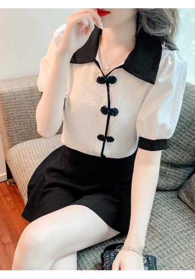 blouse wanita korea T7932