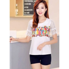 blouse wanita import T2130