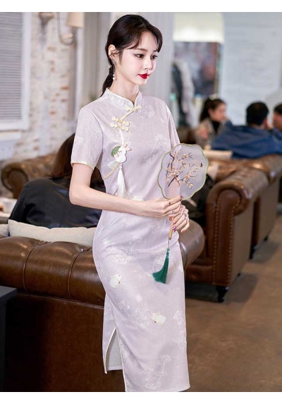 dress cheongsam import D7458