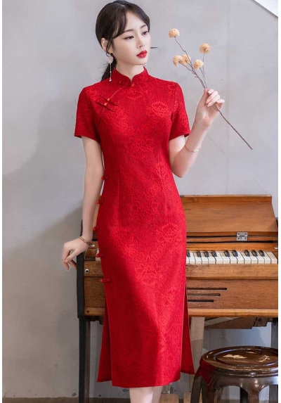 dress cheongsam import D7781