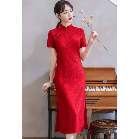 dress cheongsam import D7781