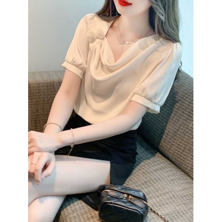 blouse wanita korea T7886
