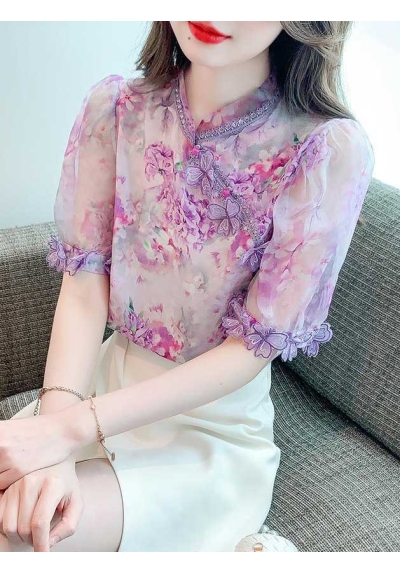 blouse wanita korea T7887