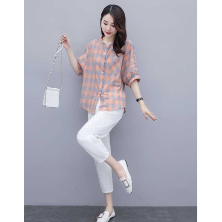 setelan wanita korea D7728