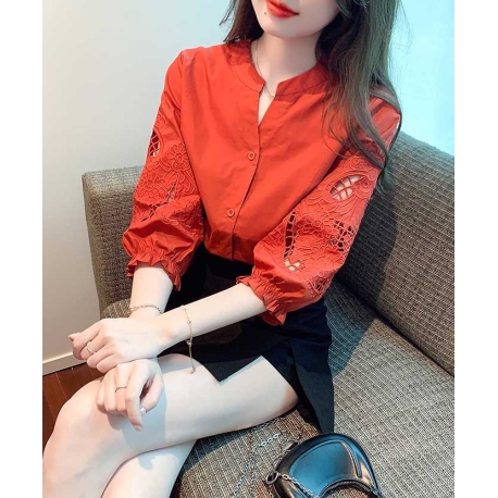blouse wanita korean style T7945
