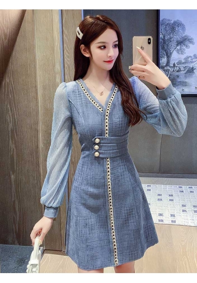 dress wanita korea D7800