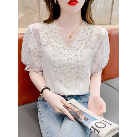 blouse wanita korean style T7950