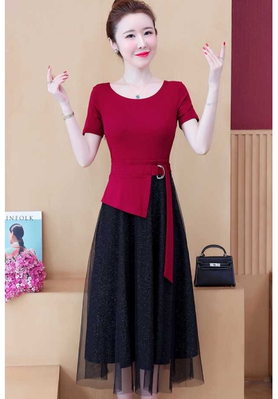 dress wanita korea D7800