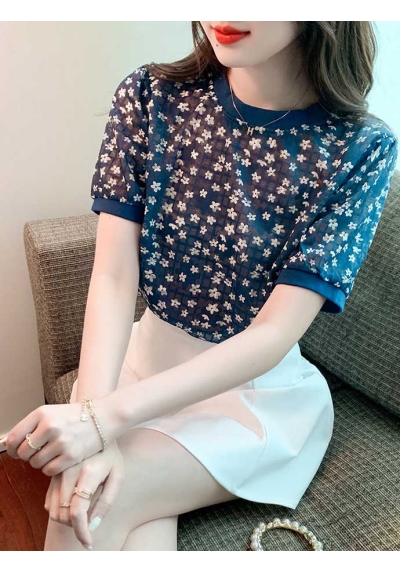 blouse wanita korea T7959