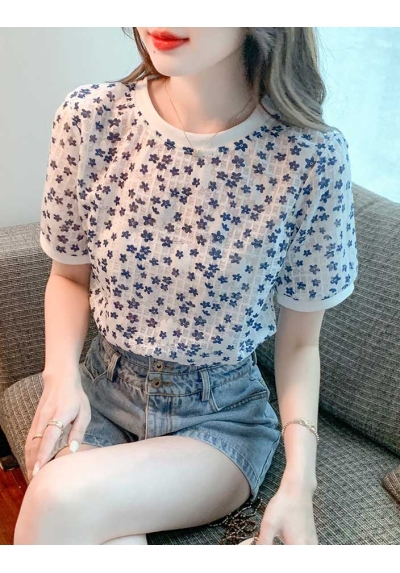blouse wanita korea T7961