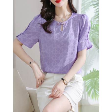 blouse wanita korea T7906