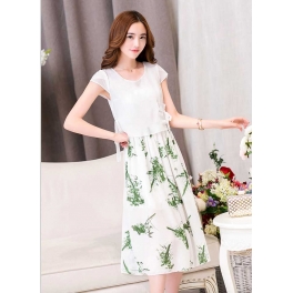 long dress korea D2078