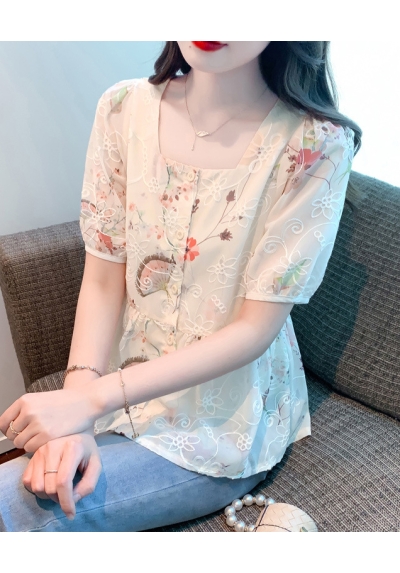 blouse  wanita korea T7935