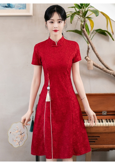 dress cheongsam import D7831