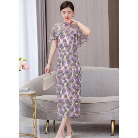 dress cheongsam import D7838