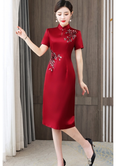 dress cheongsam import D7847