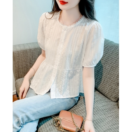 blouse wanita korea T7990