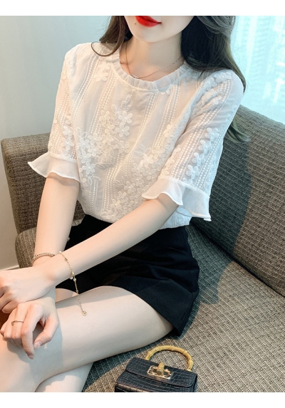 blouse wanita korea T8005