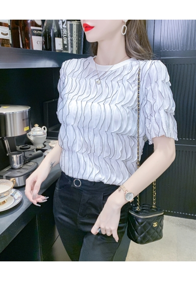 blouse wanita korea T8008