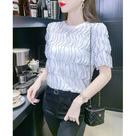 blouse wanita korea T8008