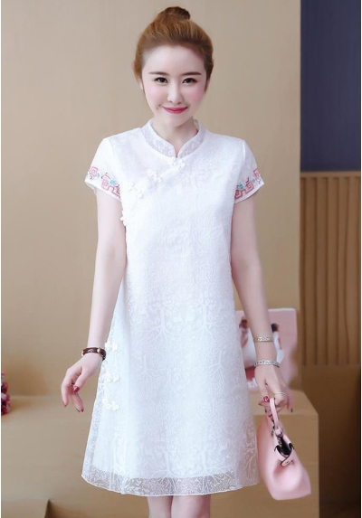 dress cheongsam import D7861