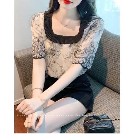 blouse  wanita korea T8015