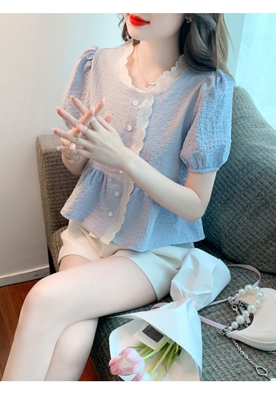 blouse  wanita korea T8017