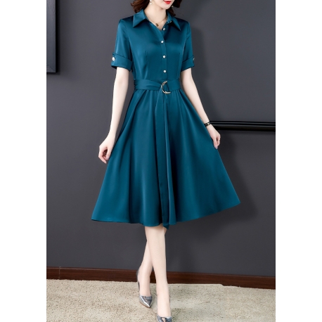 dress wanita korea D7858