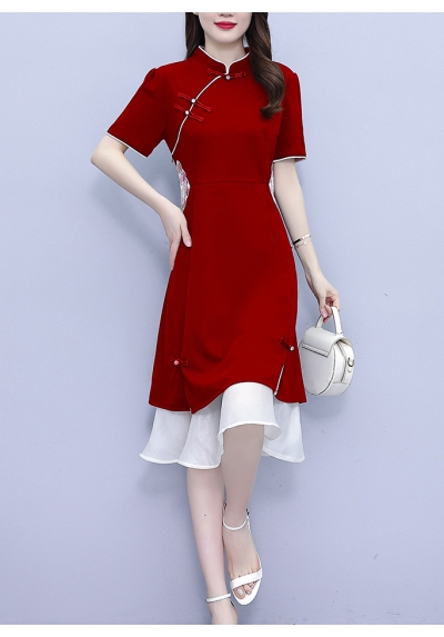 dress cheongsam import D7864