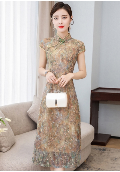 dress cheongsam import D7865