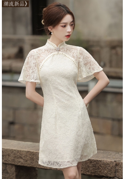 dress cheongsam import D7872