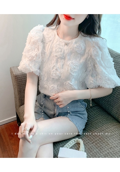 blouse  wanita korea T8024