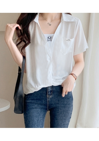 blouse wanita korea T8034