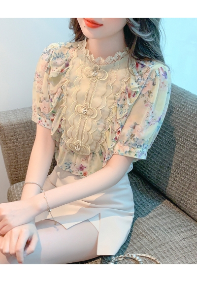 blouse wanita korea T8033