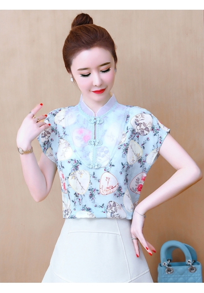 blouse wanita korea T8036