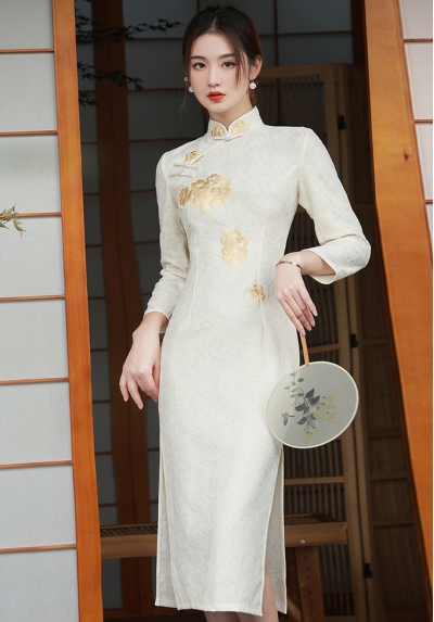 dress cheongsam import D7877